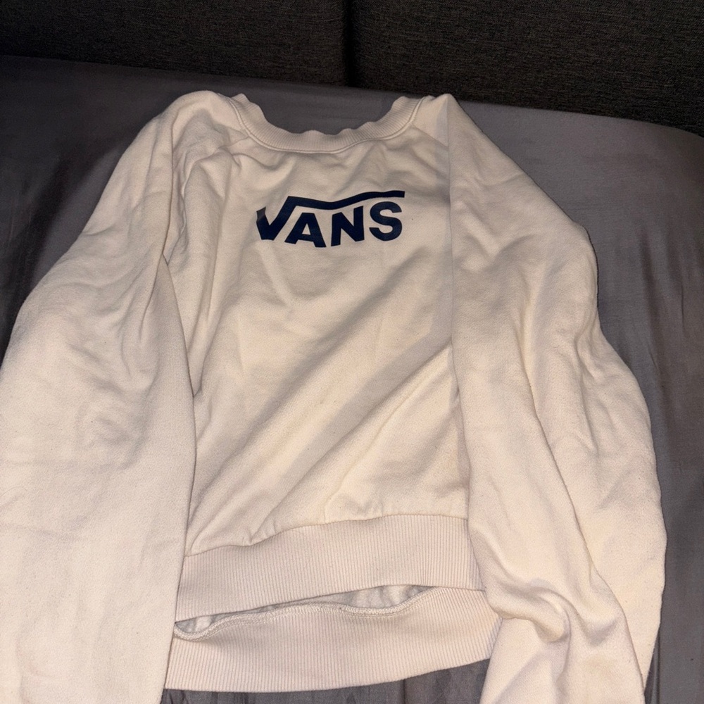 Vans cream women’s Sweatshirt
